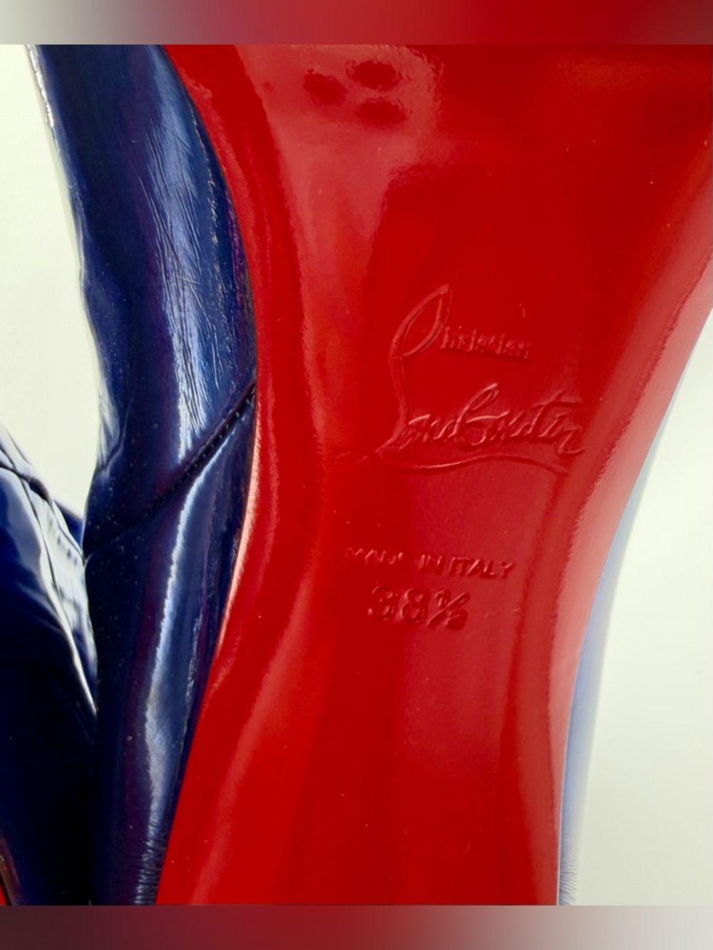 Christian Louboutin x Marvel Superhero Cosmic Alta Thigh High Boots EU 38.5 - Picture 8 of 11